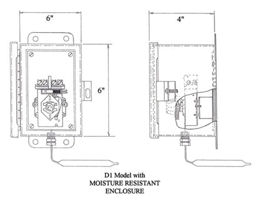D1 Model with Moisture Resistant Enclosure